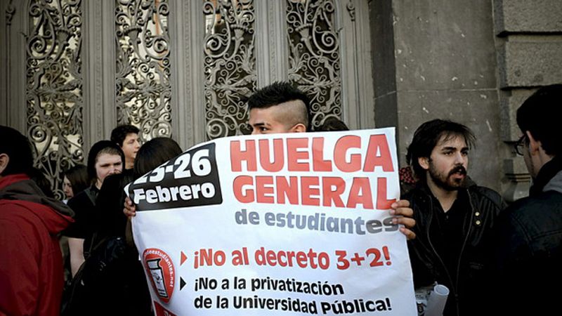 El Sindicato de Estudiantes habla de "éxito" de la huelga y Educación de seguimiento "minoritario"