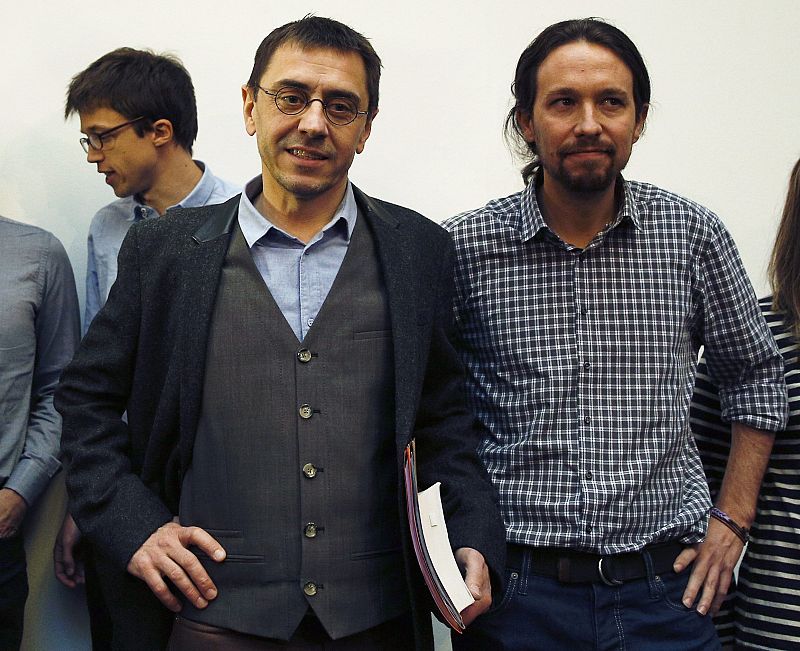 Monedero declaró 422.000 euros en 2013 y 2014, según la declaración publicada por Podemos