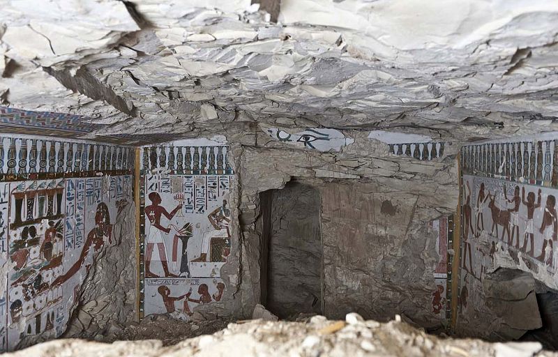 Descubren en Luxor la tumba del "guardián egipcio del dios Amón"
