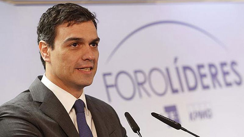 Pedro Sánchez anuncia que llevará en el programa del PSOE "abrir las listas hoy cerradas"