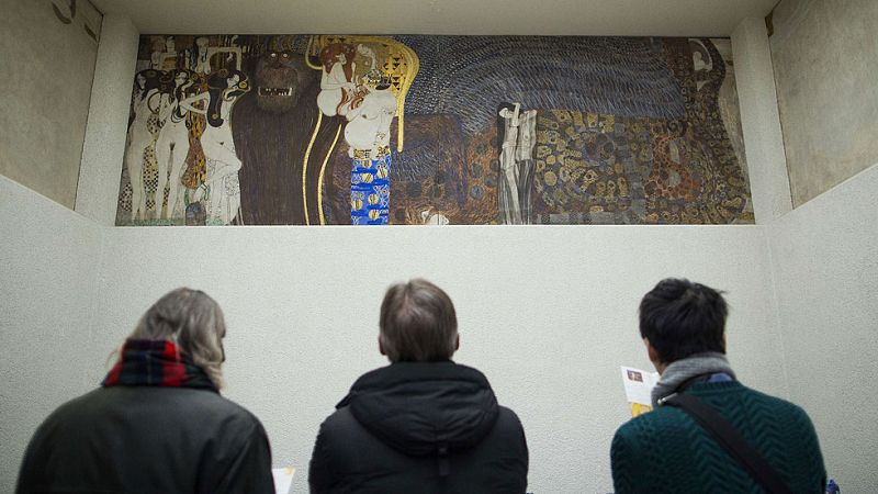 Austria no devolverá el 'Friso de Beethoven' pintado por Klimt que expoliaron los nazis