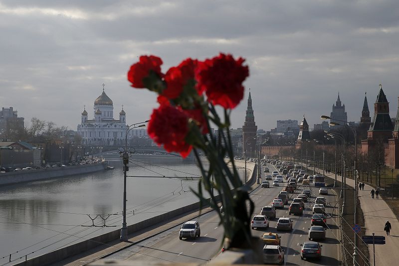 Detienen a dos sospechosos del asesinato del opositor ruso Boris Nemtsov
