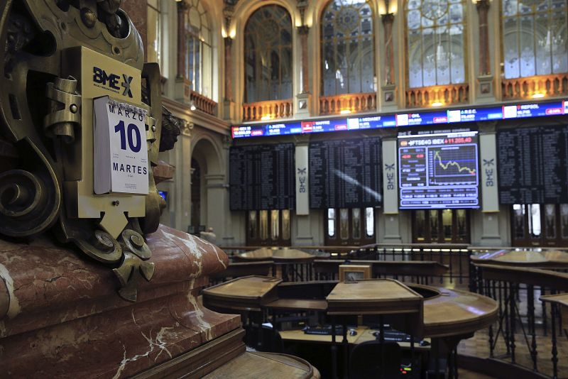 La Bolsa española baja el 1,38% y pierde el soporte de los 11.000 puntos