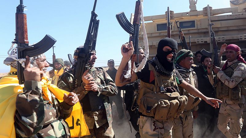 El Ejército iraquí y las milicias chíies combaten en Tikrit para expulsar al Estado Islámico
