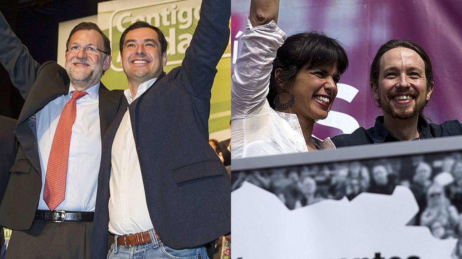 PP, PSOE y Podemos cruzan acusaciones en la campaña electoral | Ver
