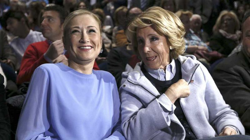 Esperanza Aguirre pide al PP que se eche a la calle y transmita "ilusión y coraje"
