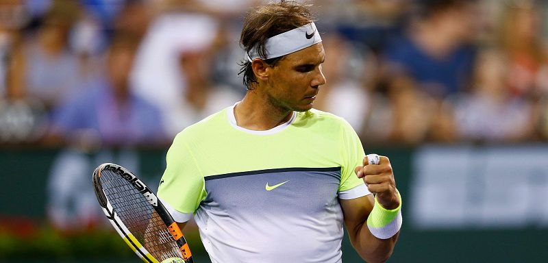 Rafa Nadal y Roger Federer avanzan a tercera ronda del Indian Wells
