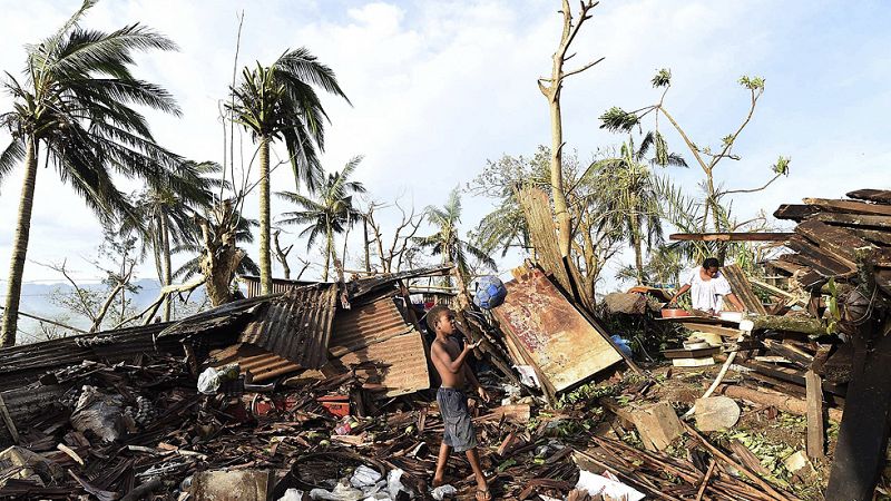 La ONU confirma 24 muertos por el ciclón Pam y alerta de una crisis humanitaria en Vanuatu