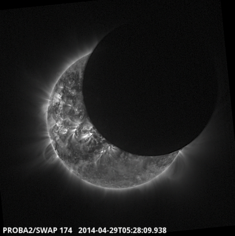 Los minisatélites de la ESA captarán el eclipse total de Sol del viernes