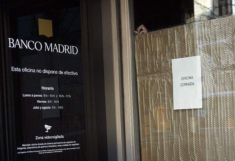 El juez detiene la solicitud de concurso de Banco Madrid hasta que el FROB le comunique si actúa