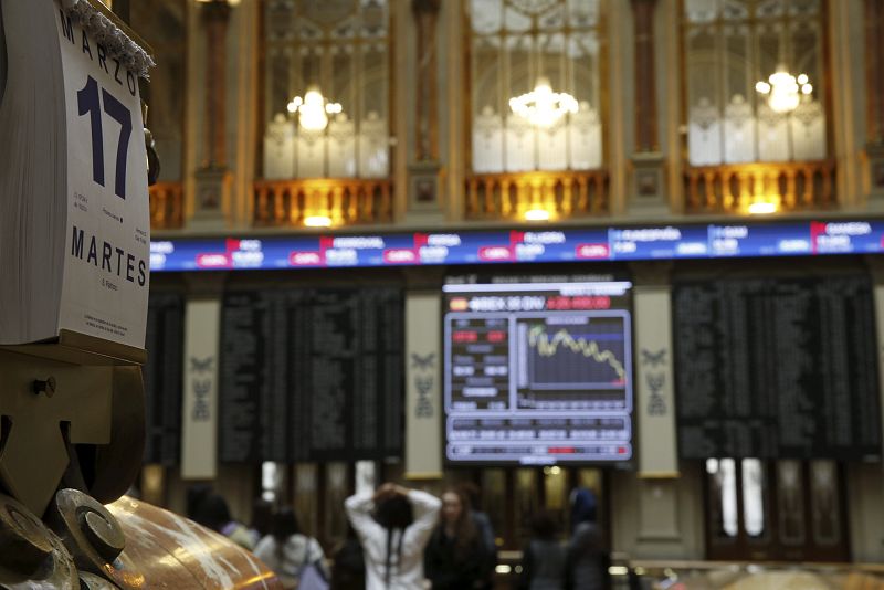 El IBEX 35 pierde un 0,78% en línea con el resto de Bolsas europeas