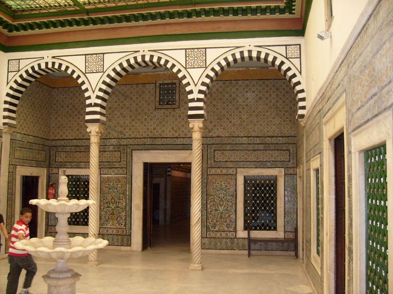 El Museo Nacional del Bardo, sede de la mejor colección de mosaicos romanos