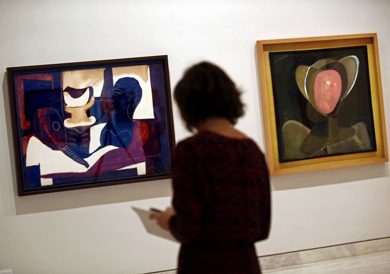 Cara a cara de Picasso y Dalí en Barcelona