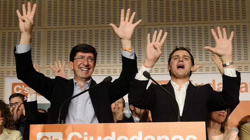 Ciudadanos logra nueve diputados y grupo propio en el Parlamento andaluz