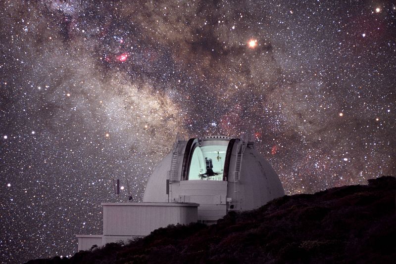 Descubren cinco asteroides próximos a la Tierra desde el Observatorio de Roque de los Muchachos