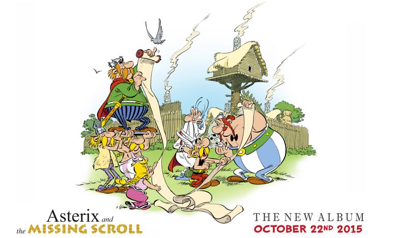 Astérix tendrá un nuevo álbum: 'El papiro del César'