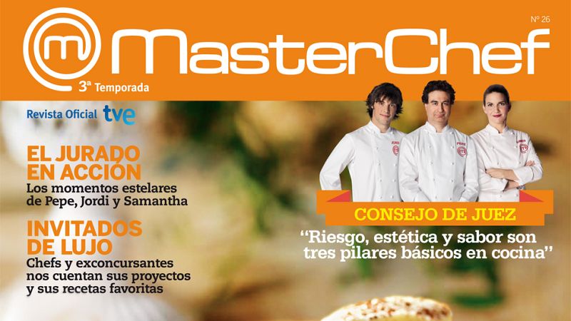 �Ya est� a la venta la revista MasterChef!