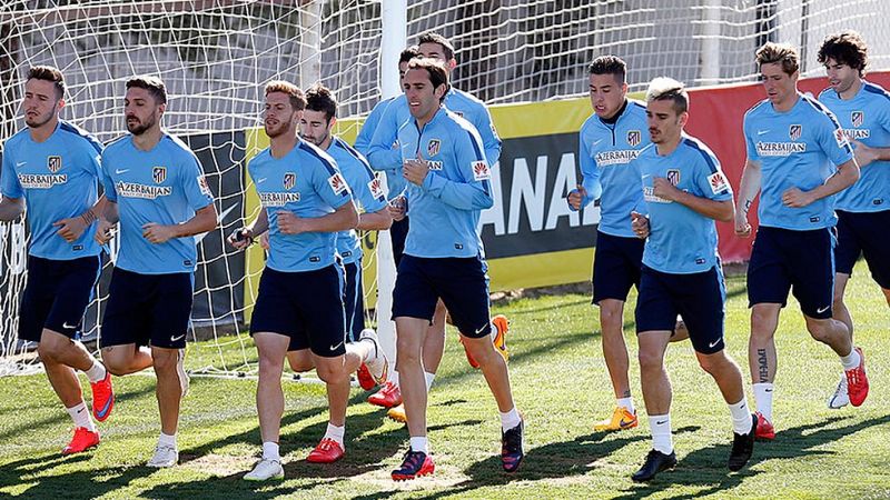 Simeone ya prepara con todos sus internacionales el choque ante el Córdoba