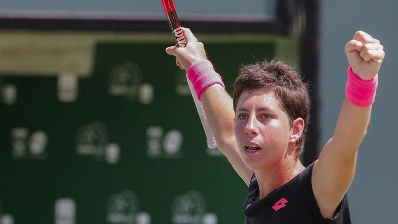 Carla Suárez acaba con Petkovic y jugará la final contra Serena Wiliams