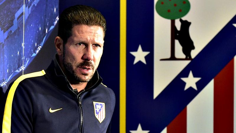 Simeone: "No hay tiempo para pensar en los demás"