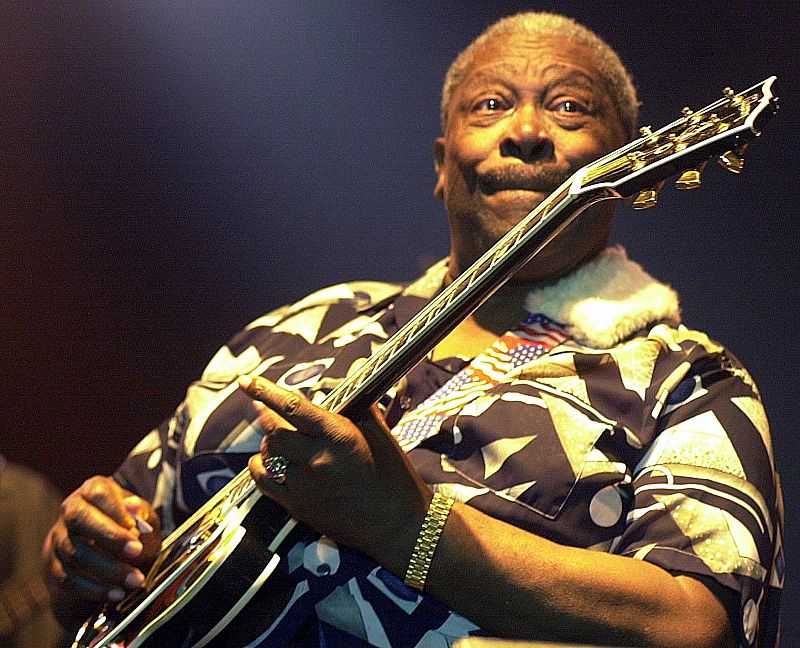 Hospitalizado B.B. King, el 'rey del blues', a consecuencia de la diabetes