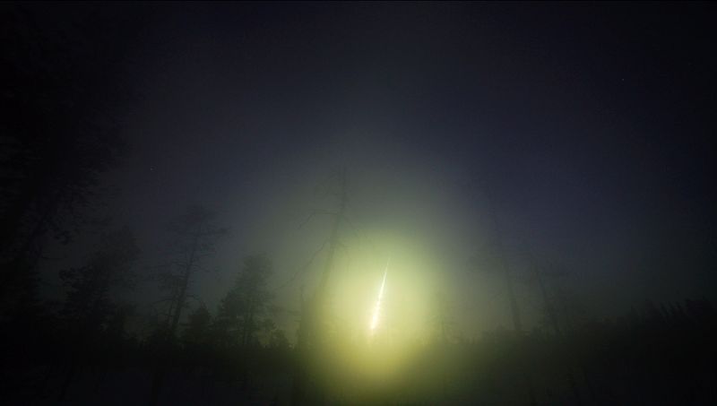Reconstruyen la órbita del meteorito Annama, que cayó sobre Rusia hace un año