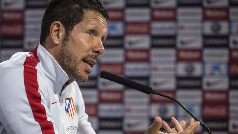 Simeone: "Málaga y La Coruña son salidas casi determinantes"