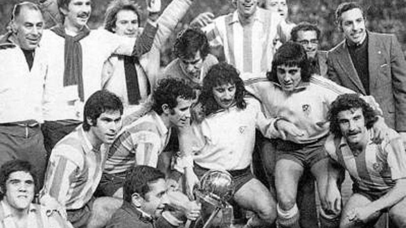El Atlético de Madrid se proclamó campeón del mundo hace 40 años