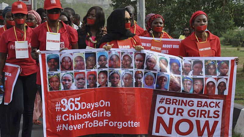Las niñas de Chibok, un año bajo el reino del terror de Boko Haram en Nigeria