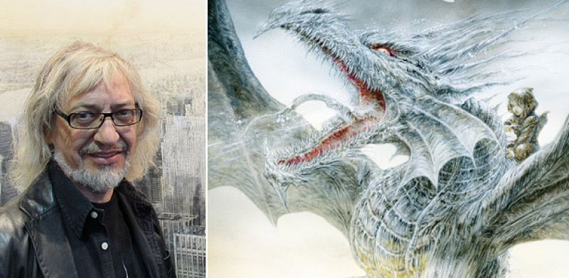 Luis Royo ilustra 'El Dragón de hielo', de George R.R. Martin, el preludio de 'Juego de Tronos'
