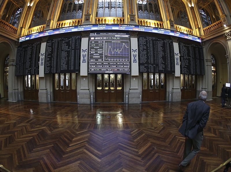 El IBEX 35 baja un 1,36% en una sesión de caídas generalizadas en las Bolsas europeas