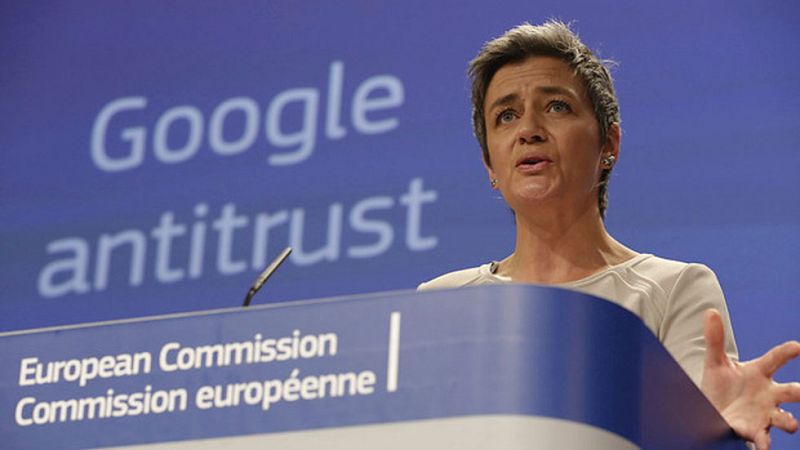 Bruselas acusa a Google de abuso de posición dominante y abre una investigación sobre Android