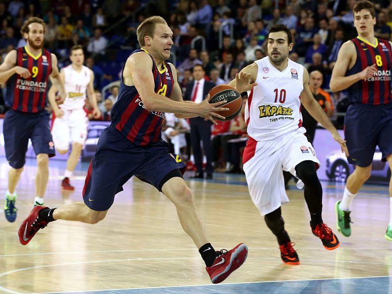 Barça y Madrid derrotan a Olympiacos y Efes