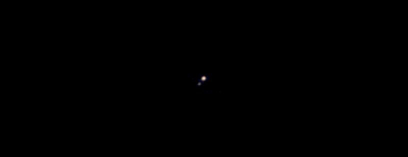 La sonda New Horizons de la NASA capta la primera imagen en color de Plutón