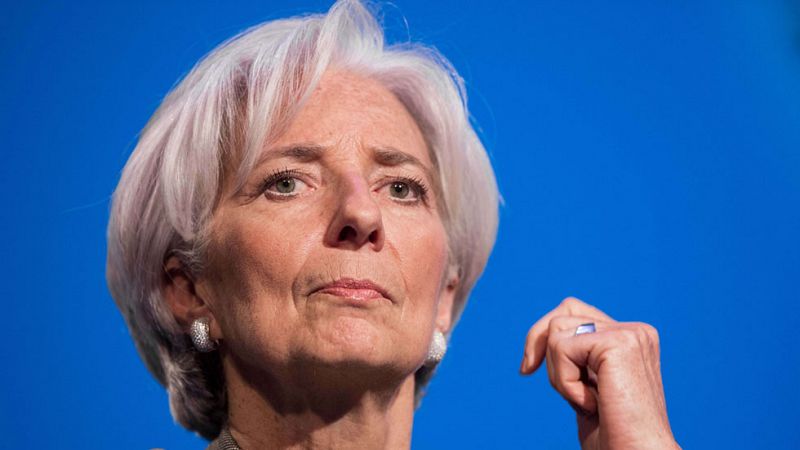 Lagarde, contraria a posponer el pago de la deuda de Grecia con el Fondo Monetario Internacional