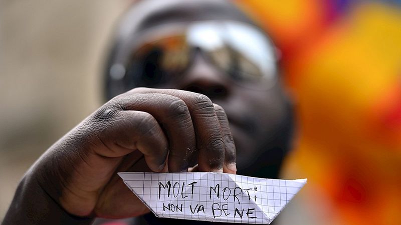 Cementerio en el mar
