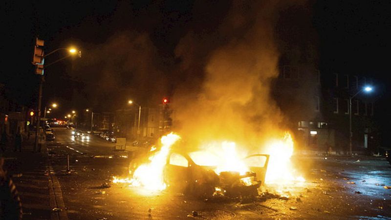 Declarado el estado de emergencia en Baltimore tras nuevos disturbios raciales