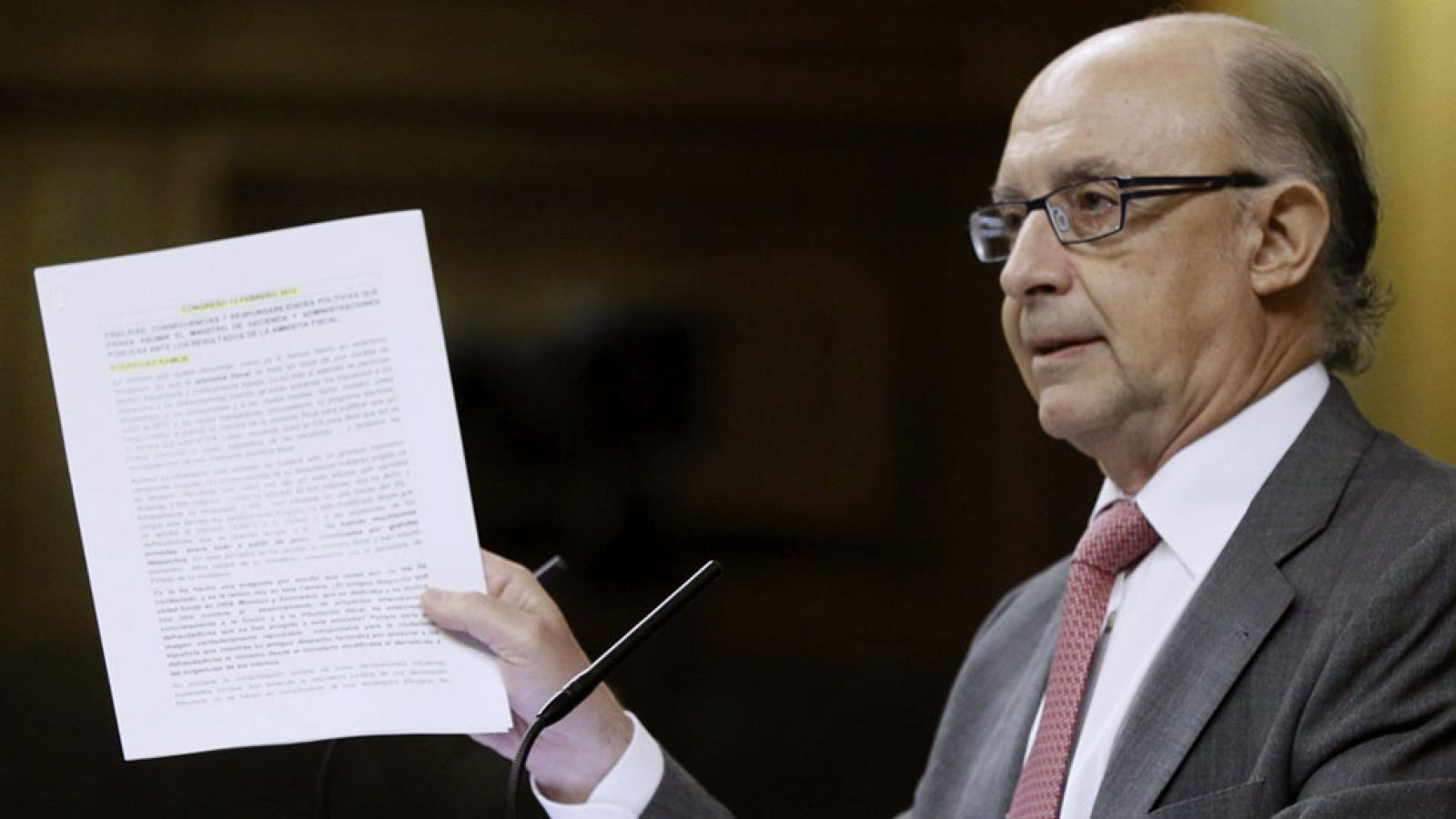 Montoro defiende la amnistía fiscal que plantea Varufakis