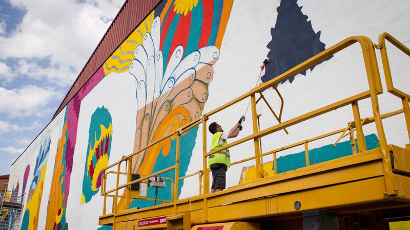 El arte urbano campa a sus anchas