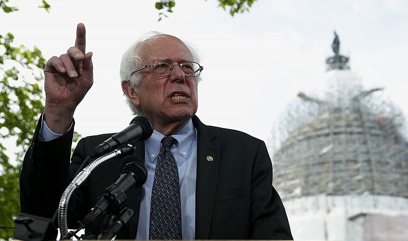El senador independiente Bernard Sanders anuncia su candidatura a la Presidencia de EE.UU.