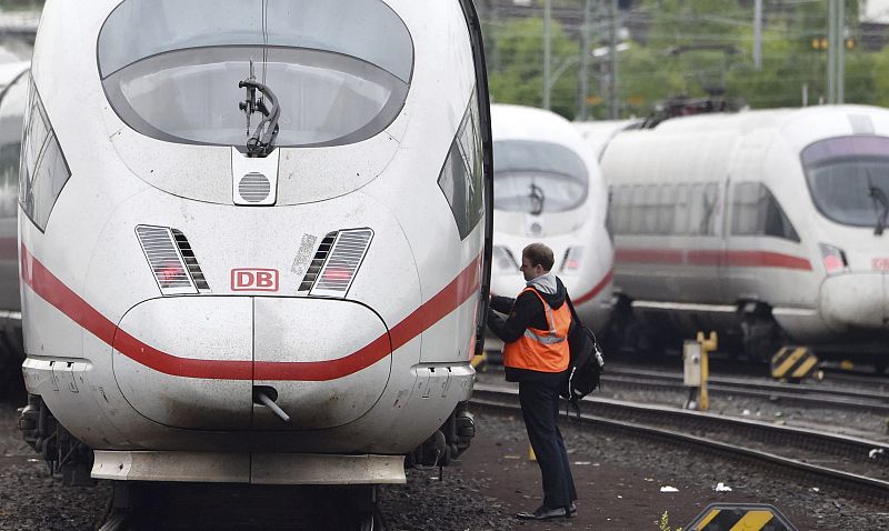 La huelga de maquinistas en Alemania paraliza dos tercios de los trenes de larga distancia