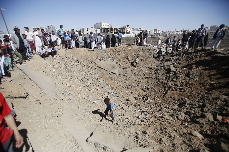 La aviación saudí bombardea el feudo de los hutíes en el norte de Yemen
