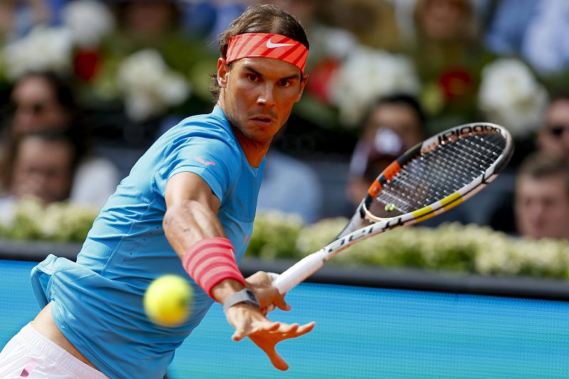Rafa Nadal se trabaja la victoria en su debut ante Steve Johnson