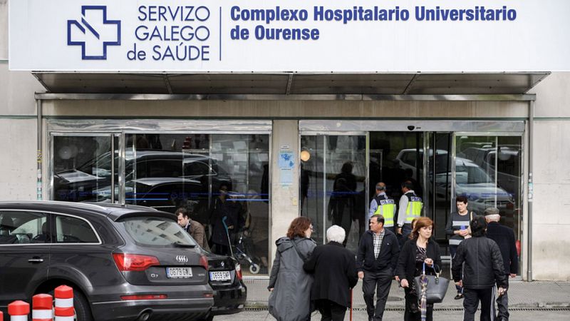 Un hombre mata presuntamente a su mujer en el hospital de Ourense en el que estaba ingresada