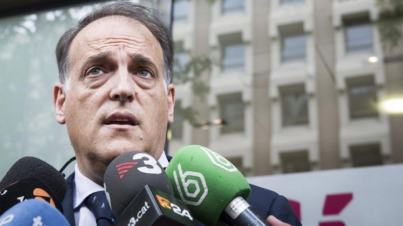 Tebas presenta la demanda contra AFE en la Audiencia Nacional por considerar ilegal la huelga