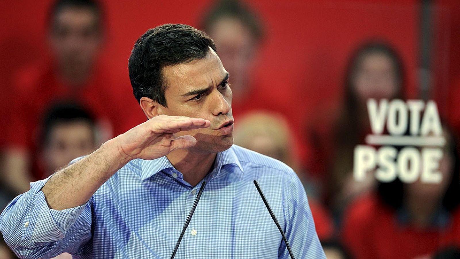 Sánchez arremete contra PP, Podemos y Ciudadanos: "Solo PSOE gobierna para todos" | Ver