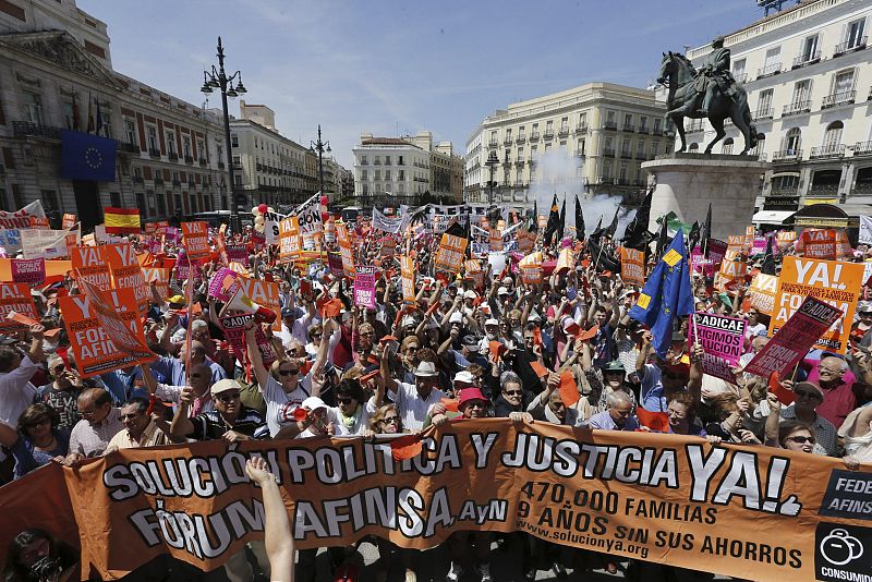 Afectados de Fórum y Afinsa denuncian la "negligencia e ineficacia de la justicia"