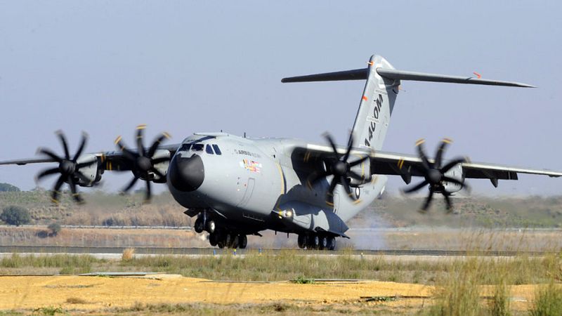 Airbus anuncia que reanudará esta semana los vuelos en prueba del A400M en Francia
