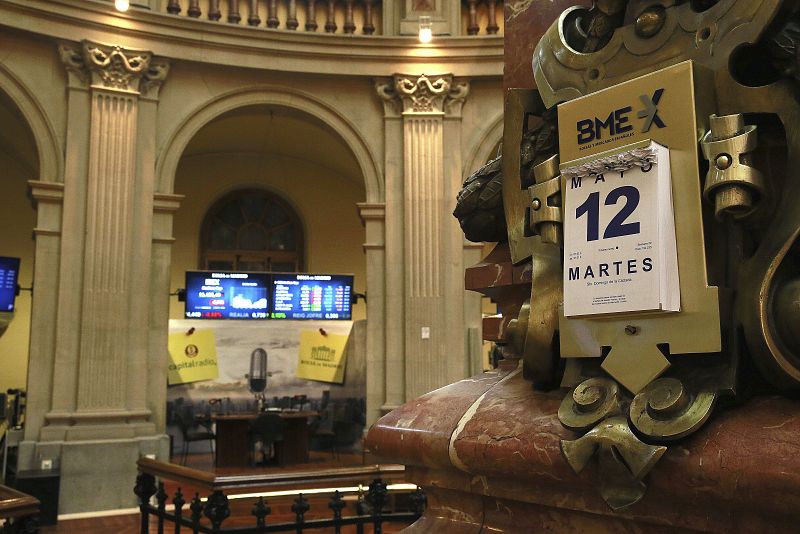 El IBEX 35 baja un 1,08% y pierde los 11.400 lastrado por los problemas de liquidez de Grecia