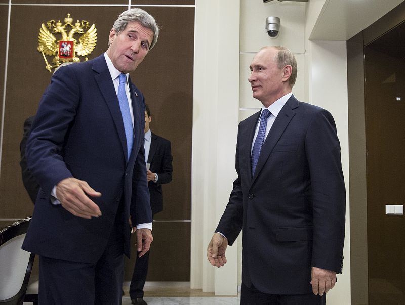 Kerry vincula el levantamiento de las sanciones a Rusia con el cumplimiento acuerdos de Minsk